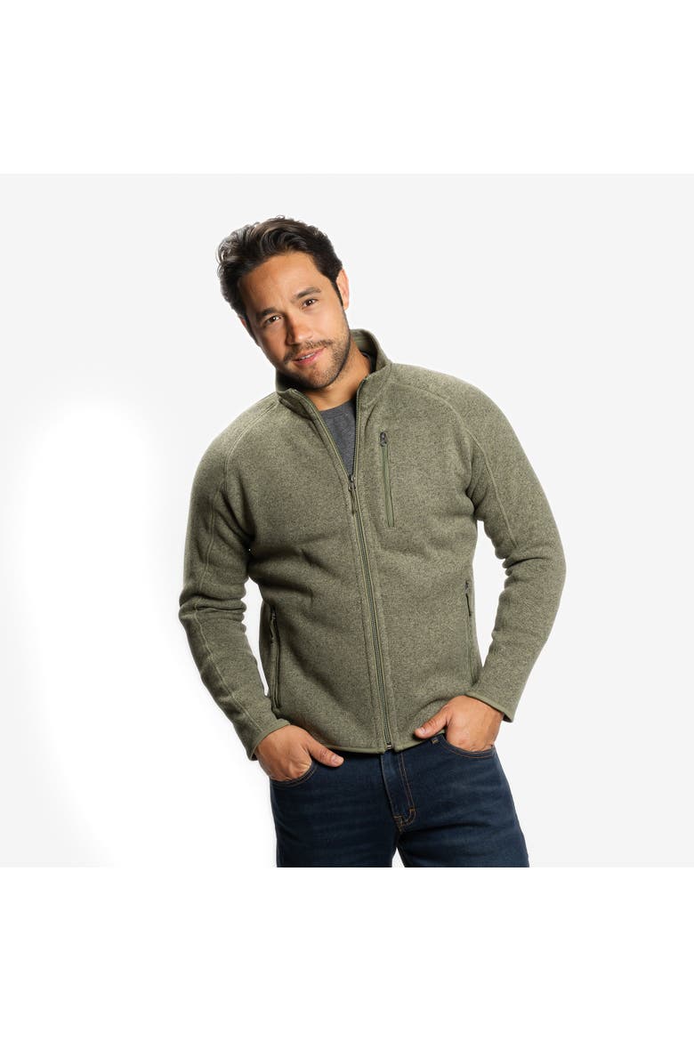 Polartec Fleece Jacket, Main, color, Olive