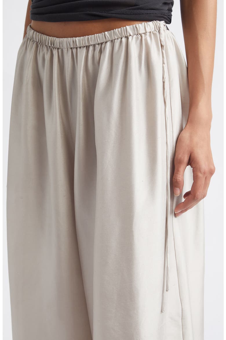 Adjustable Silk Balloon Pants, Alternate, color, SOFT ASH