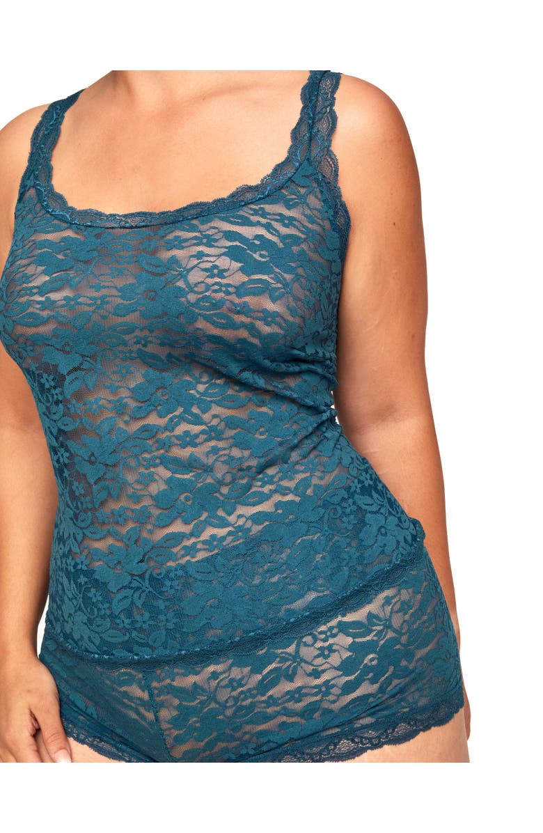 Adore Me Roanne Tank & Shortie Set Lingerie, Alternate, color, Dark Blue