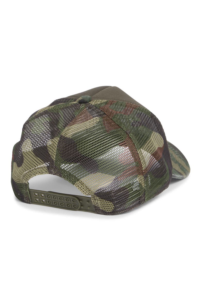 Game Day Camo Trucker Hat, Alternate, color, CAMO