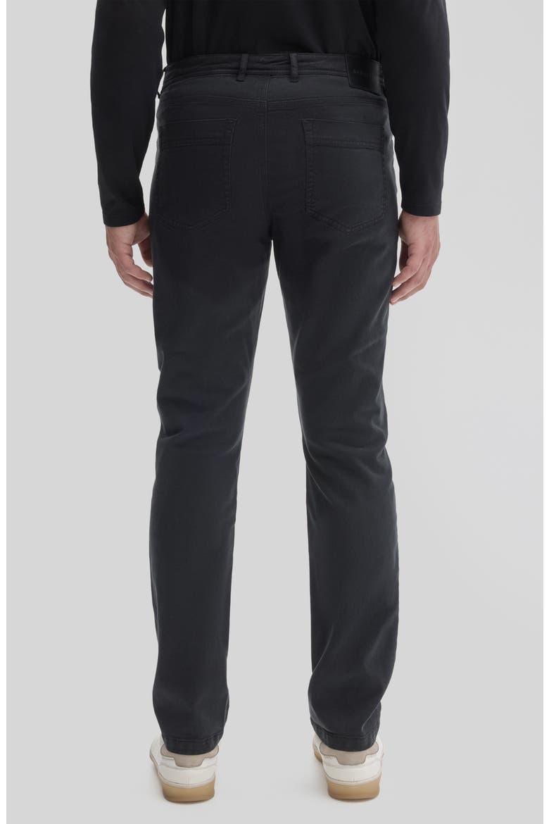 Brad Straight Leg Five Pocket Pants, Alternate, color, BLACK