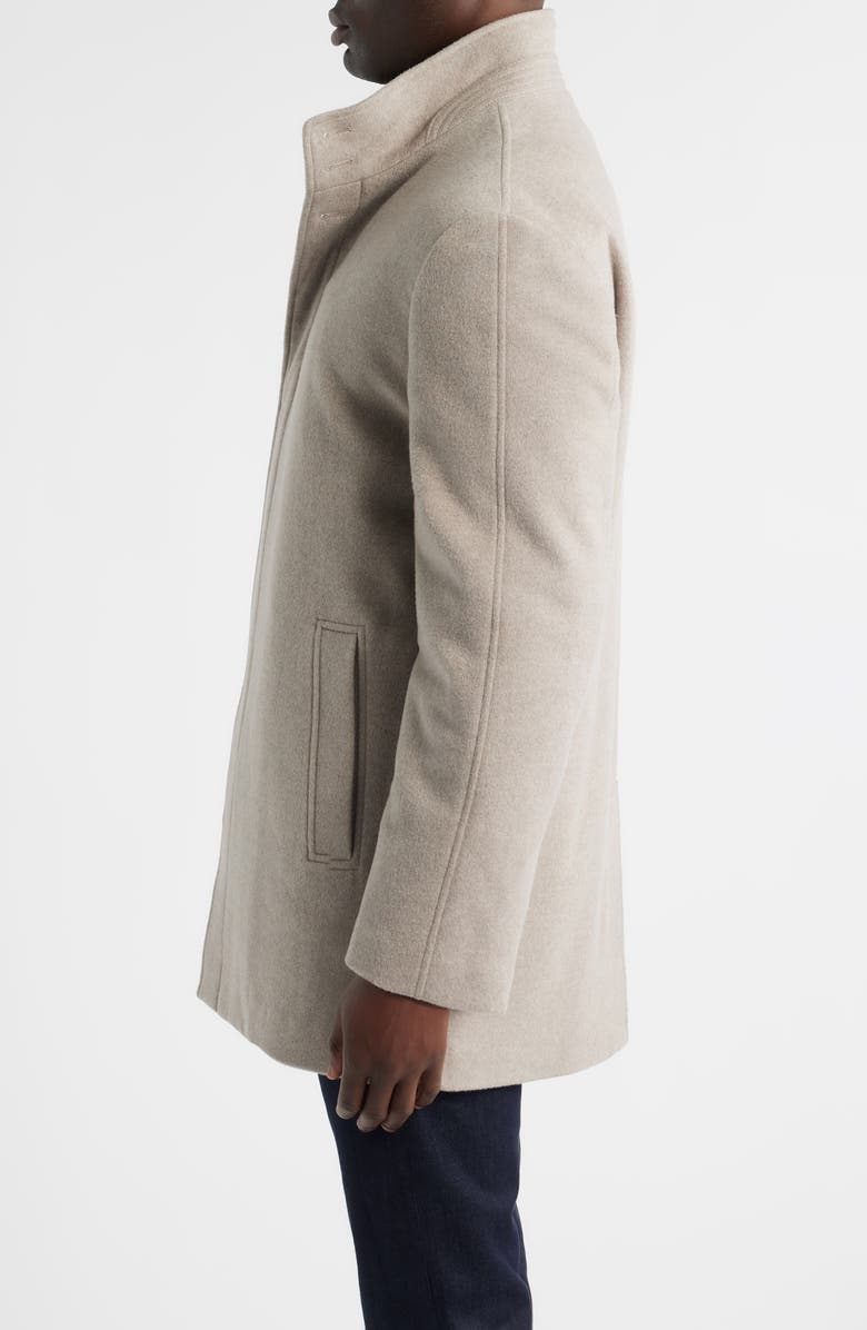 Cardinal of Canada Mont Royal Insulated Wool & Cashmere Jacket with Bib, Alternate, color, Taupe