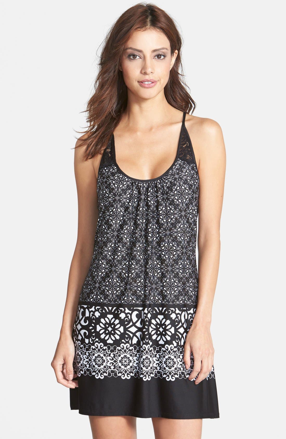 In Bloom by Jonquil 'Marlena' Print Knit Chemise (Women) | Nordstrom