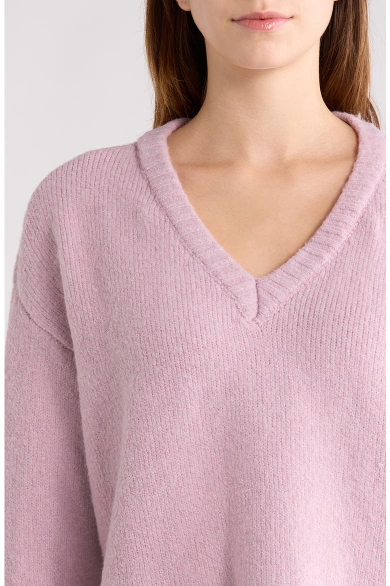 Elin Relaxed Fit Sweater, Alternate, color, LIGHT PINK