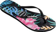 Havaianas Slim Floral Palm Flip Flop