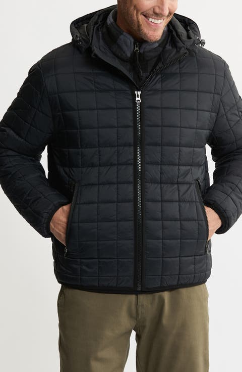 Hooded Quilted Puffer Jacket