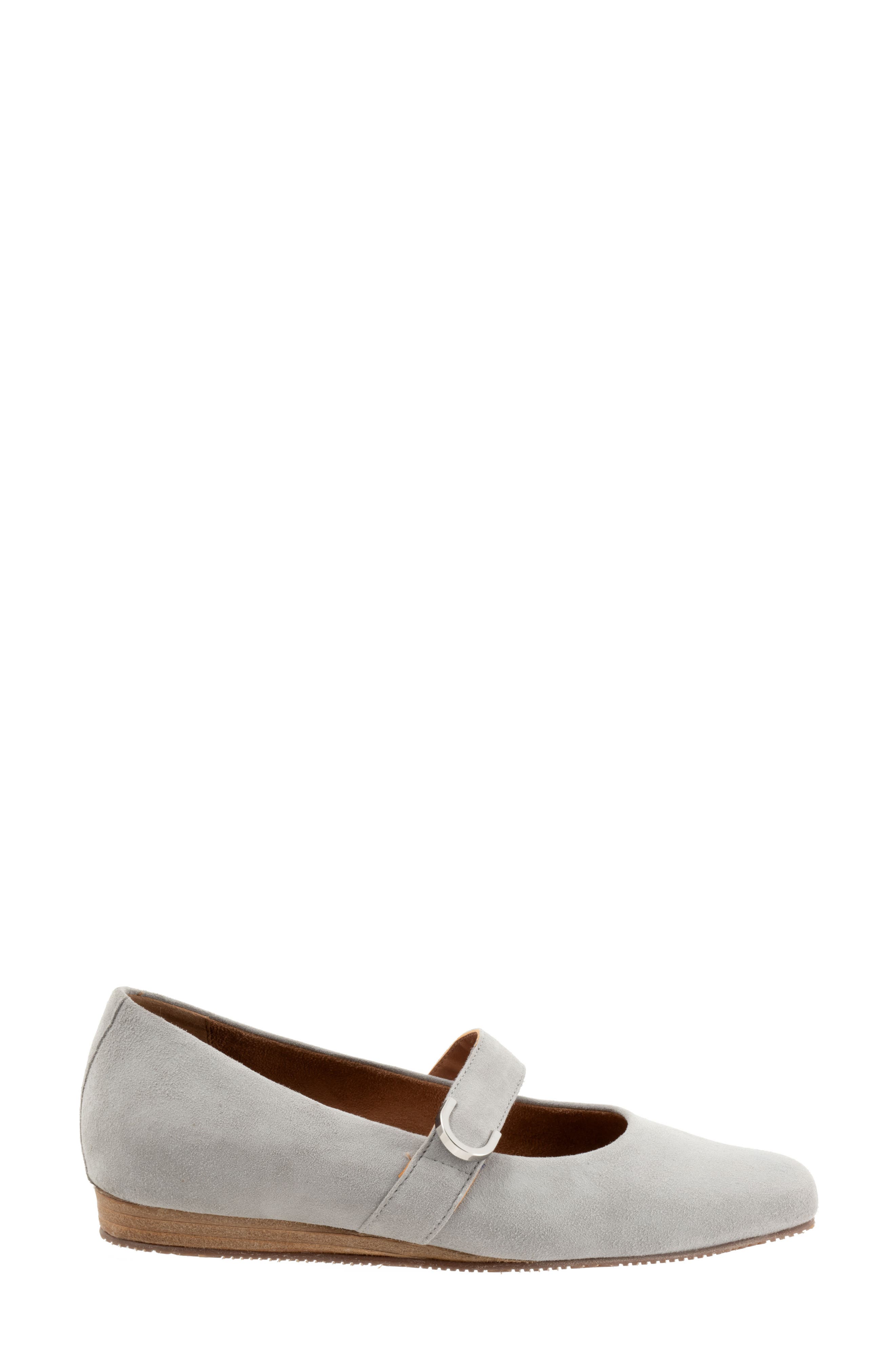 Valdivia Mary Jane Flat, Alternate, color, MID GREY SUEDE