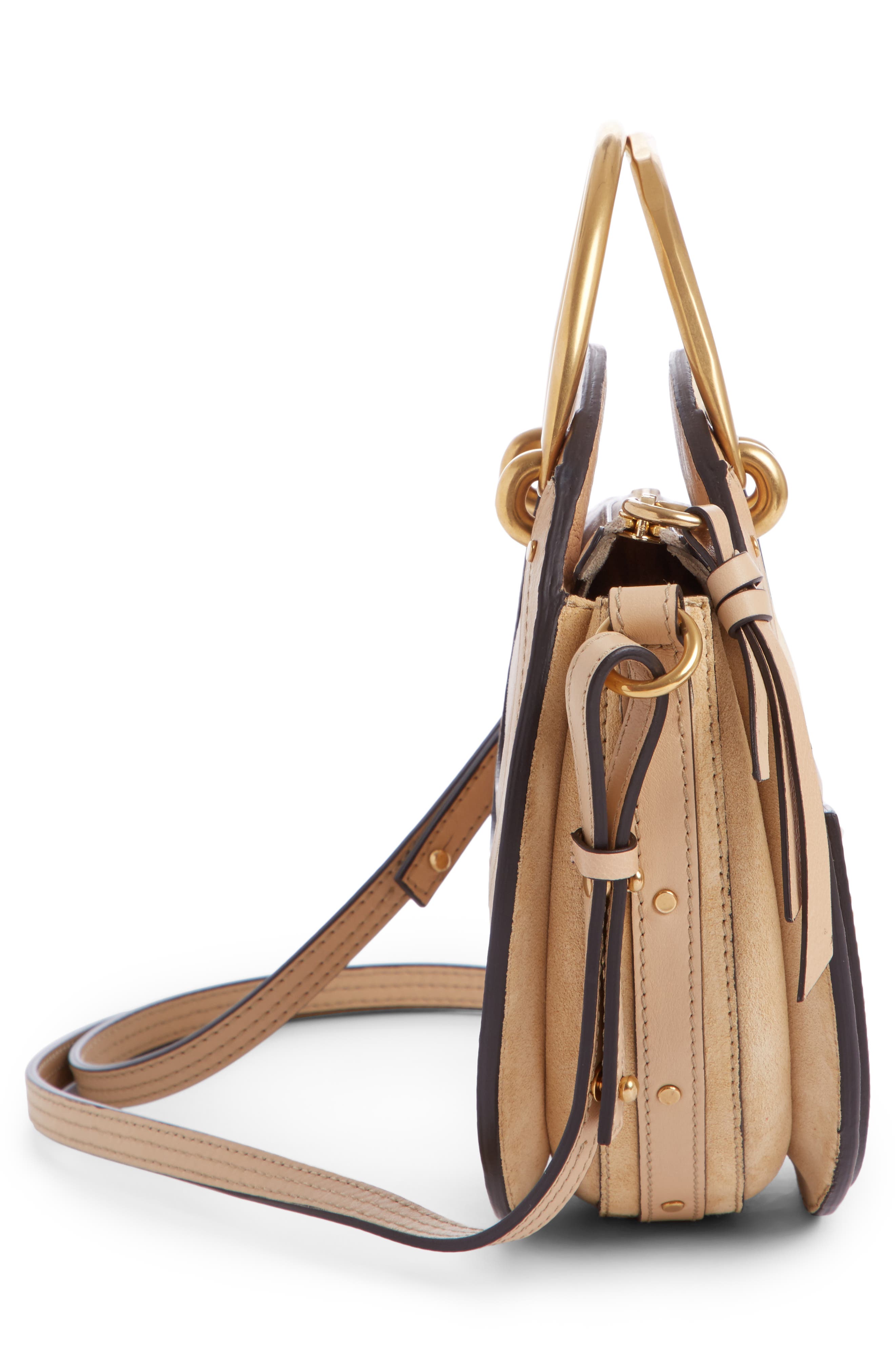 Chloé Pixie Leather Crossbody Bag, Alternate, color, 