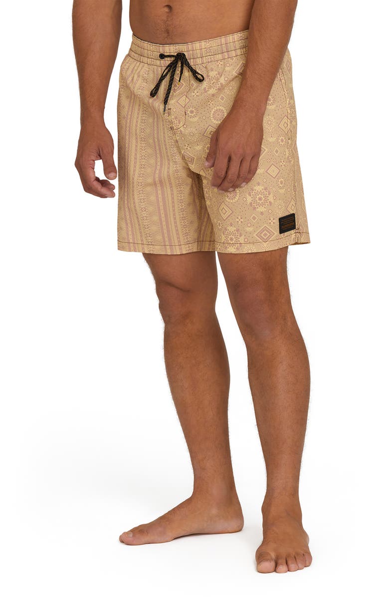Billabong Garage Layback Swim Trunks, Alternate, color, Oatmeal