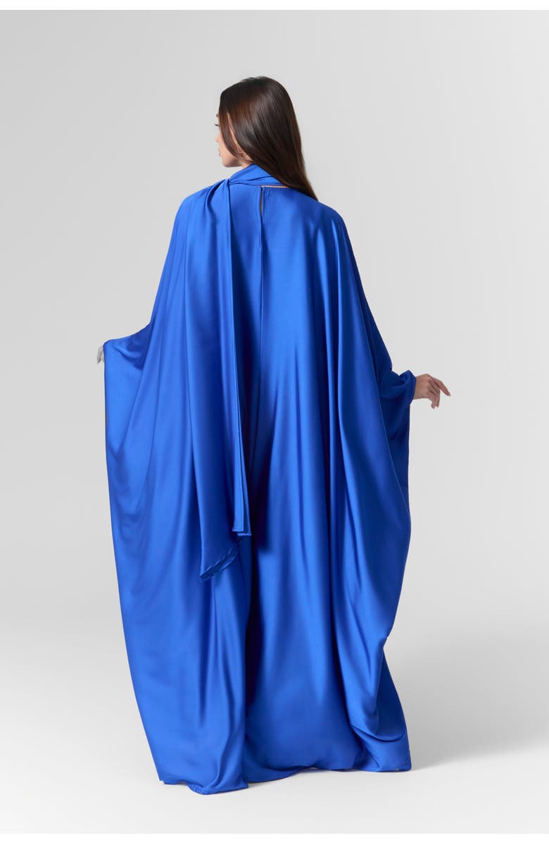 Le Fafo Luna Silk Scarf Kaftan, Alternate, color, 