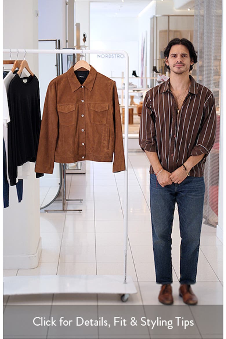 Reece Suede Trucker Jacket video