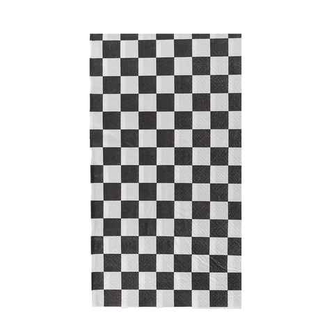 Checkered Guest Napkins