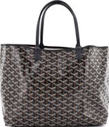 Pre-Owned Goyard Saint Louis Tote Coated Canvas PM
