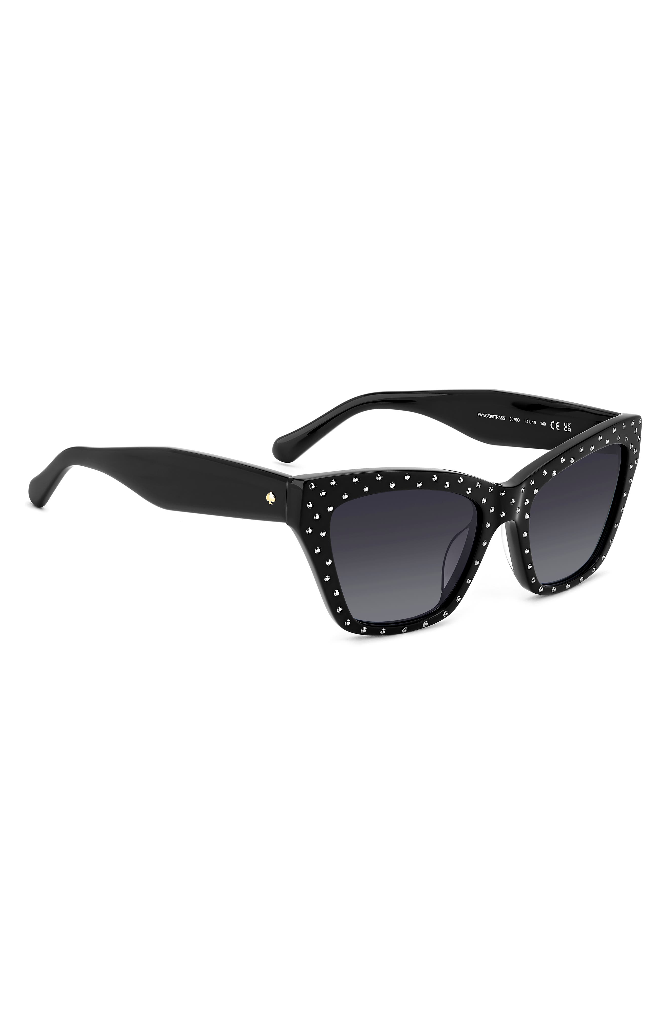 Kate Spade New York fay 54mm gradient cat eye sunglasses (Women ...