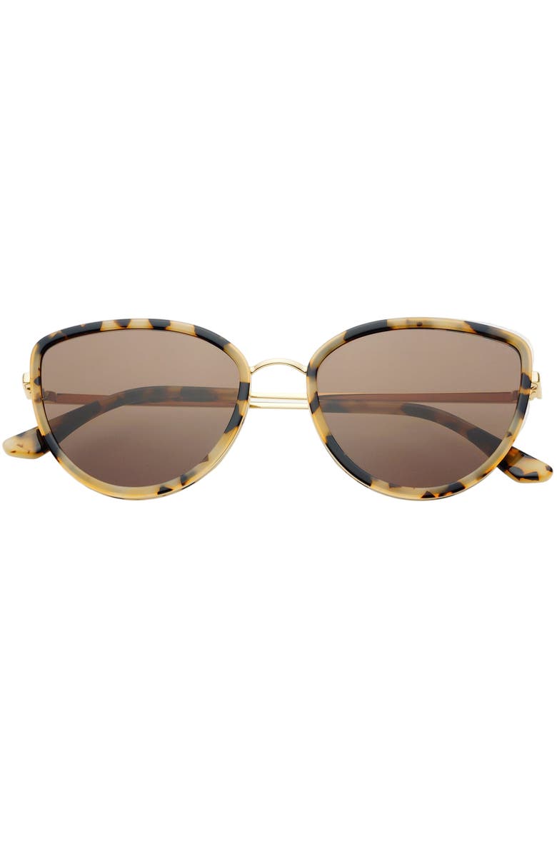 FREYRS Eyewear Luna Cat Eye Sunglasses, Main, color, Milky Tortoise