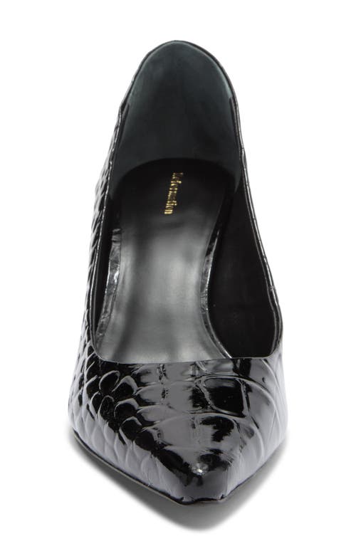 Reformation Willa Croc Embossed Pump