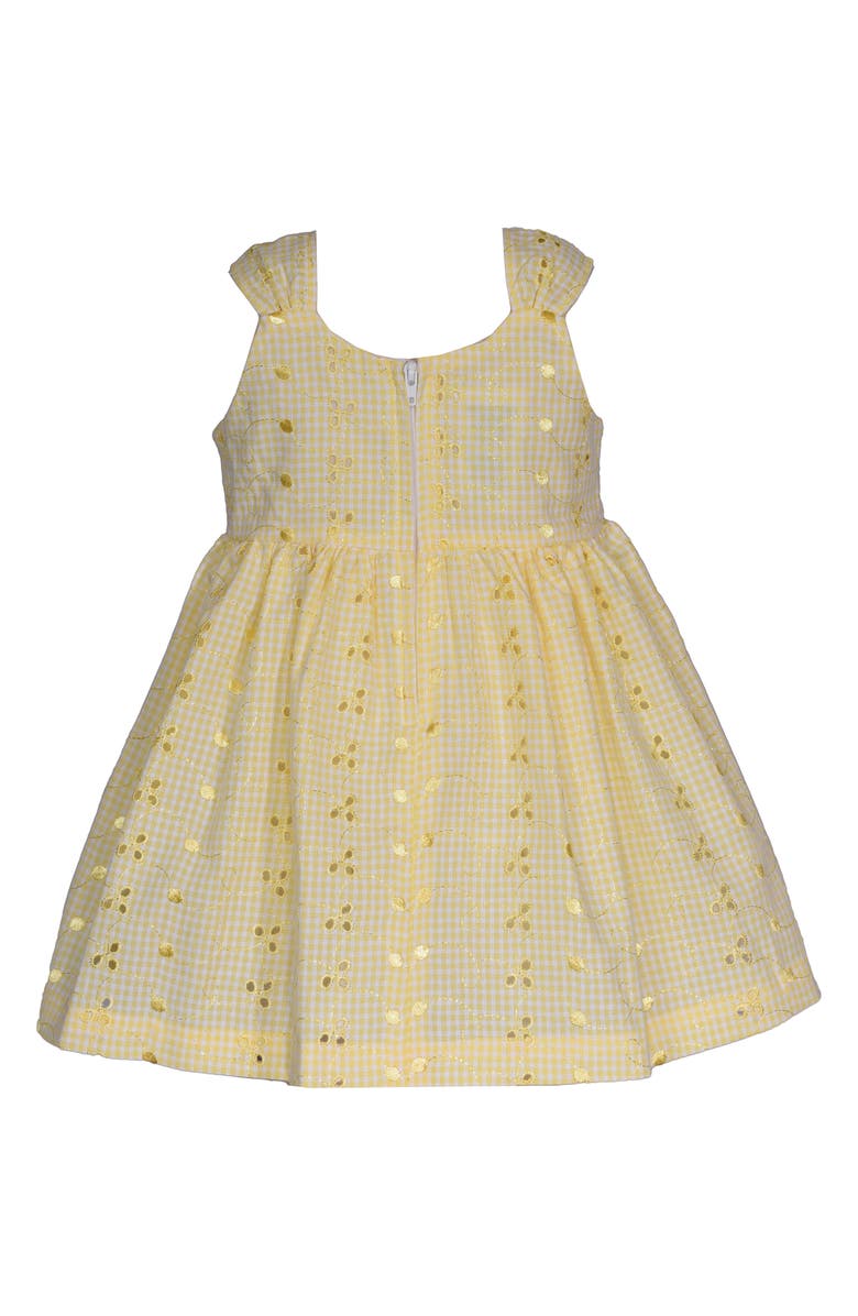Iris & Ivy Eyelet Bow Dress, Alternate, color,