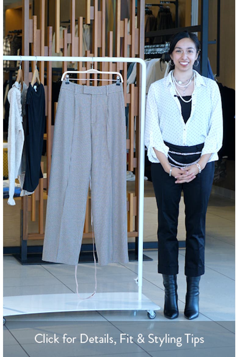 Hayden High Waist Wide Leg Trousers video