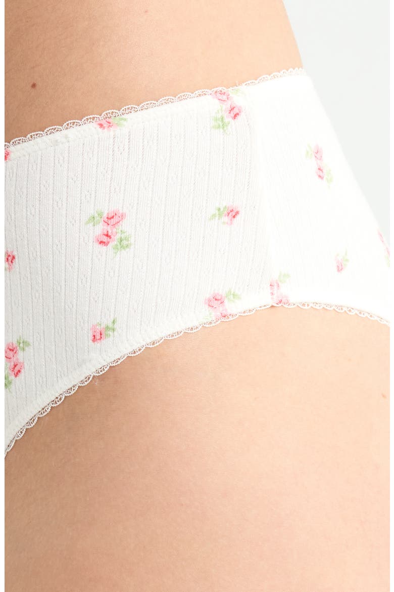 Sleepover Hipster Briefs, Alternate, color, PRINT ECRU BACKGR