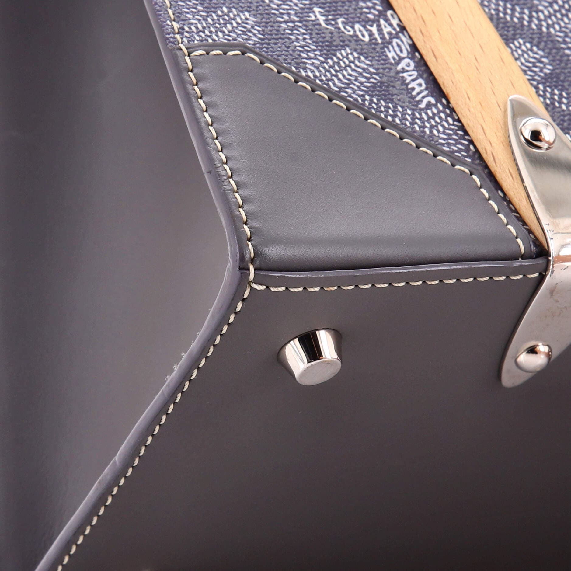 81036096 Saigon Top Handle Bag Coated Canvas with Leather PM, Alternate, color, 