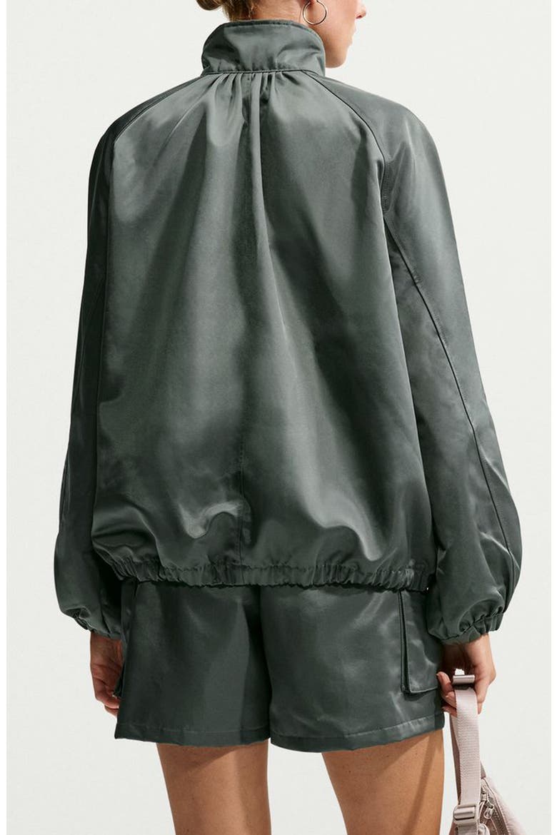 Satin Anorak, Alternate, color, 303 CMOGRN/ CMOGRN