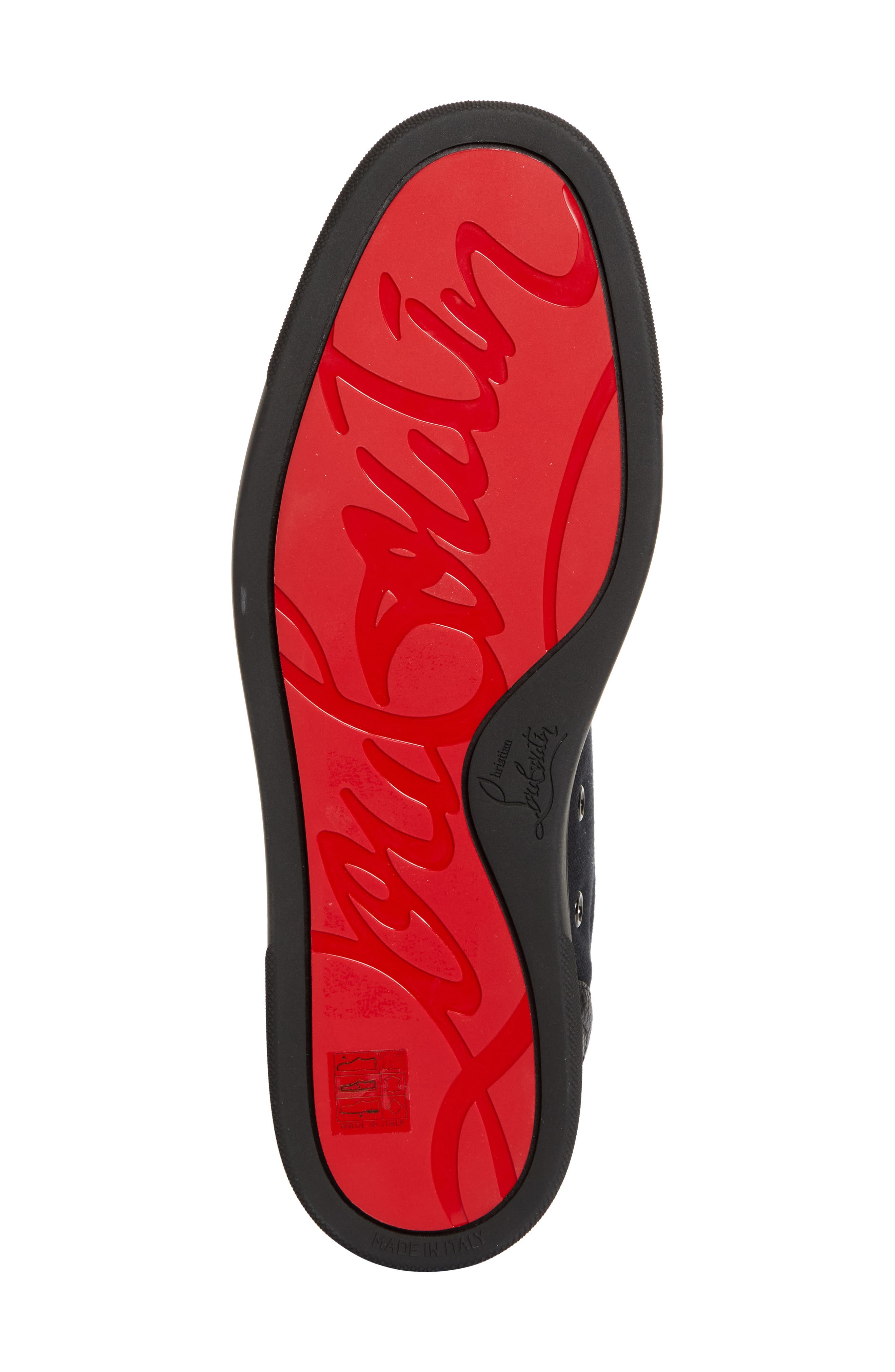 Christian Louboutin Retero Sneaker, Alternate, color, Black