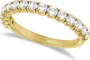 ALLUREZ Wedding Band Anniversary Ring in 14k
