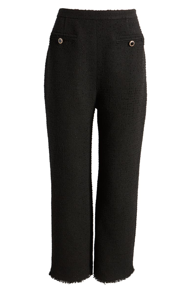 Ted Baker London Katyyt Bouclé Straight Leg Ankle Pants, Alternate, color,