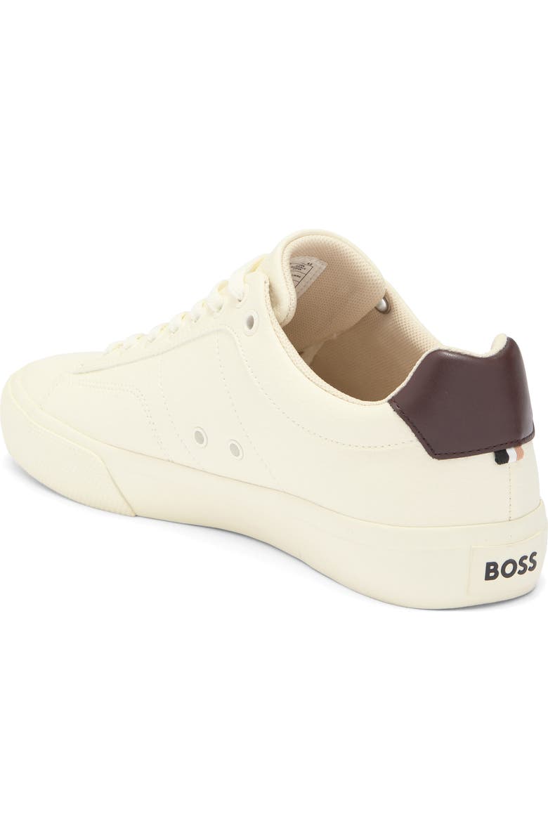 BOSS Aiden Tennis Sneaker, Alternate, color, Natural