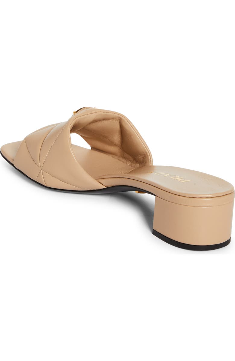 Prada Diagram Slide Sandal, Alternate, color, Sabbia