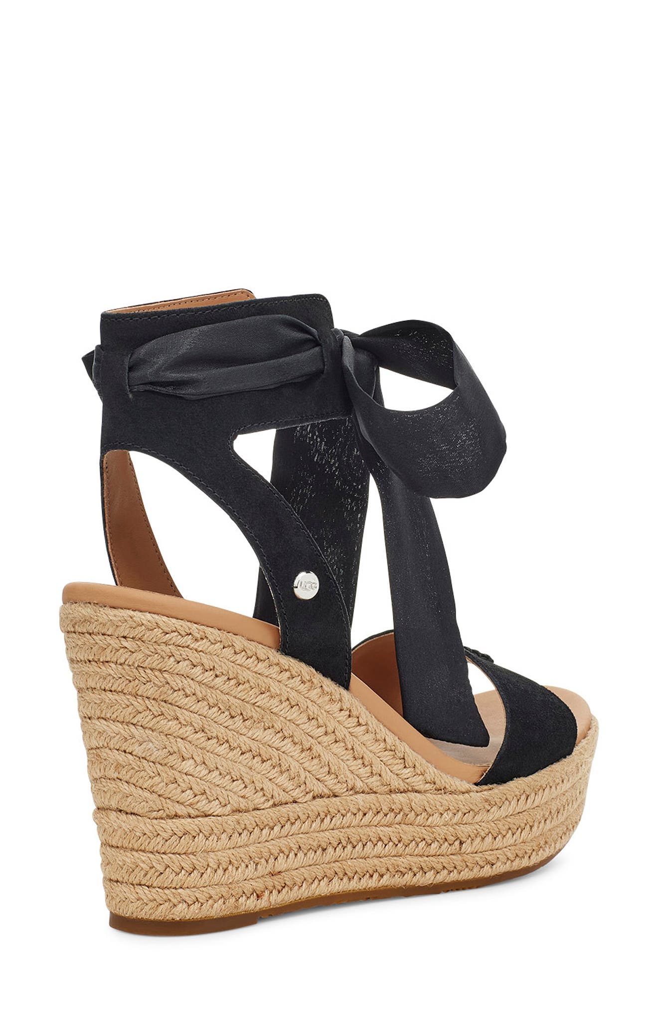 UGG<sup>®</sup> Wittley Espadrille Wedge Sandal, Alternate, color, 