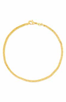 Sterling Forever Arya Anklet