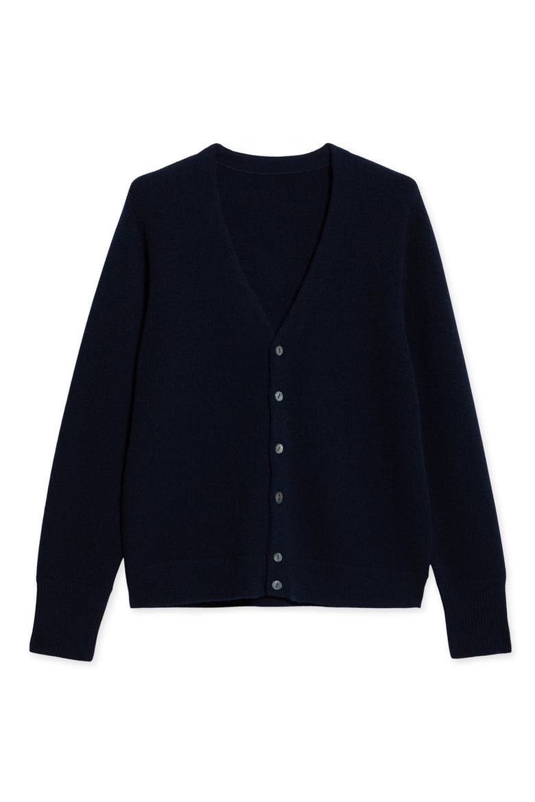 Alfa Cashmere Cardigan, Main, color, NAVY BLUE