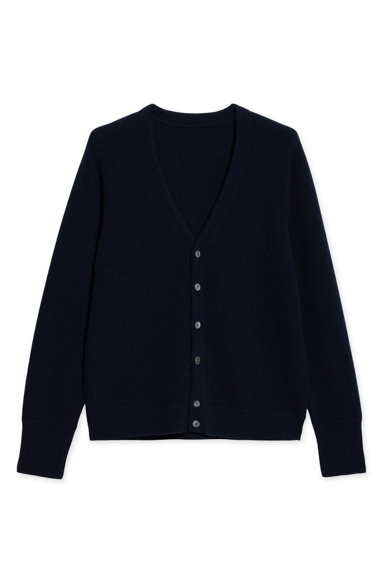 Fortela Alfa Cashmere Cardigan, Main, color, Navy Blue