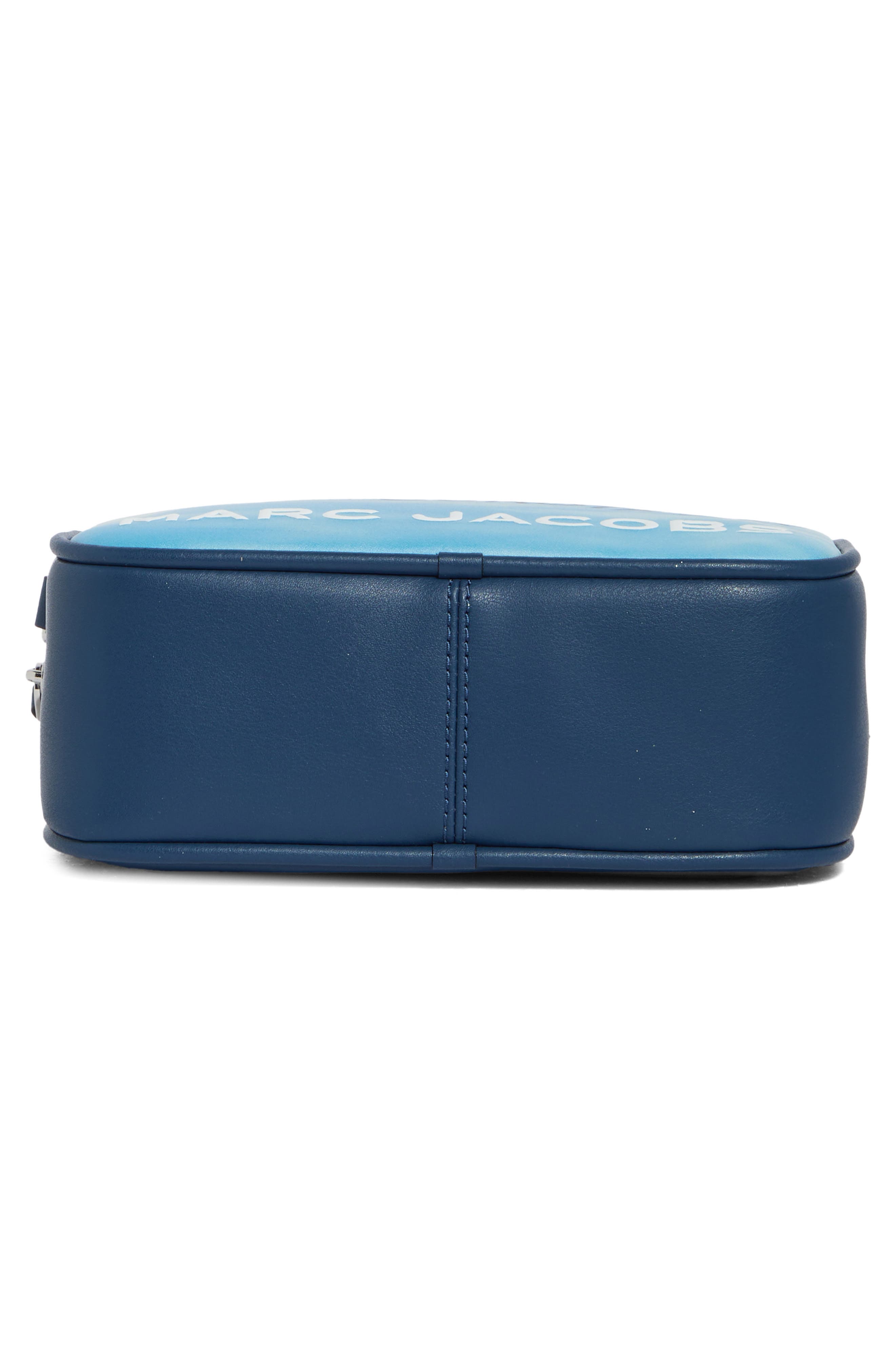 Leather Camera Bag, Alternate, color, MARSHMALLOW MULTI