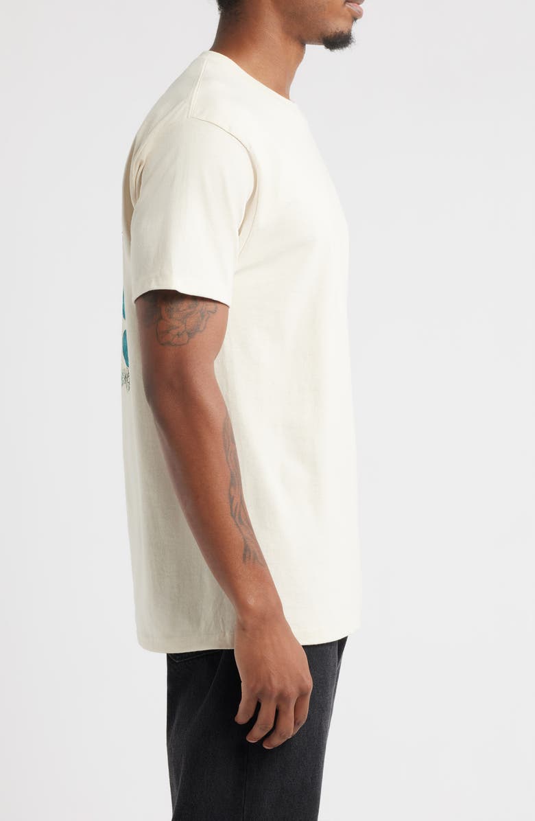 Obey Lisbon Icon Graphic T-Shirt, Alternate, color, Cream