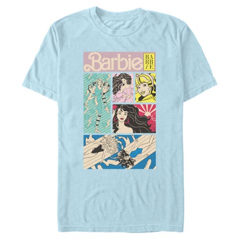 Men's Vintage Comic Book Portraits T-Shirt