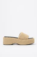 Bimba y Lola Textile High Sole Sandal