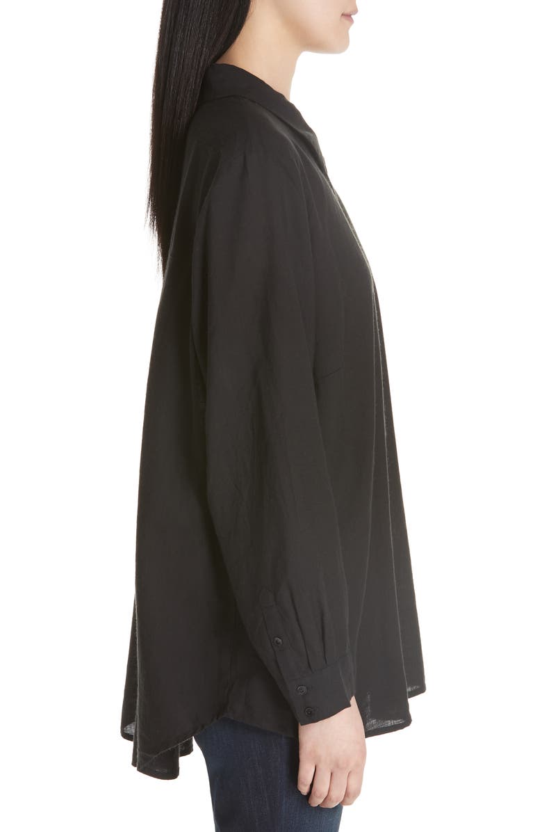 Eileen Fisher Tencel<sup>®</sup> Lyocell Shirt, Alternate, color, 