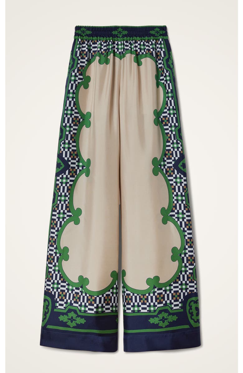 La DoubleJ Palazzo Pants Placée, Alternate, color, Mariposa Placée Green