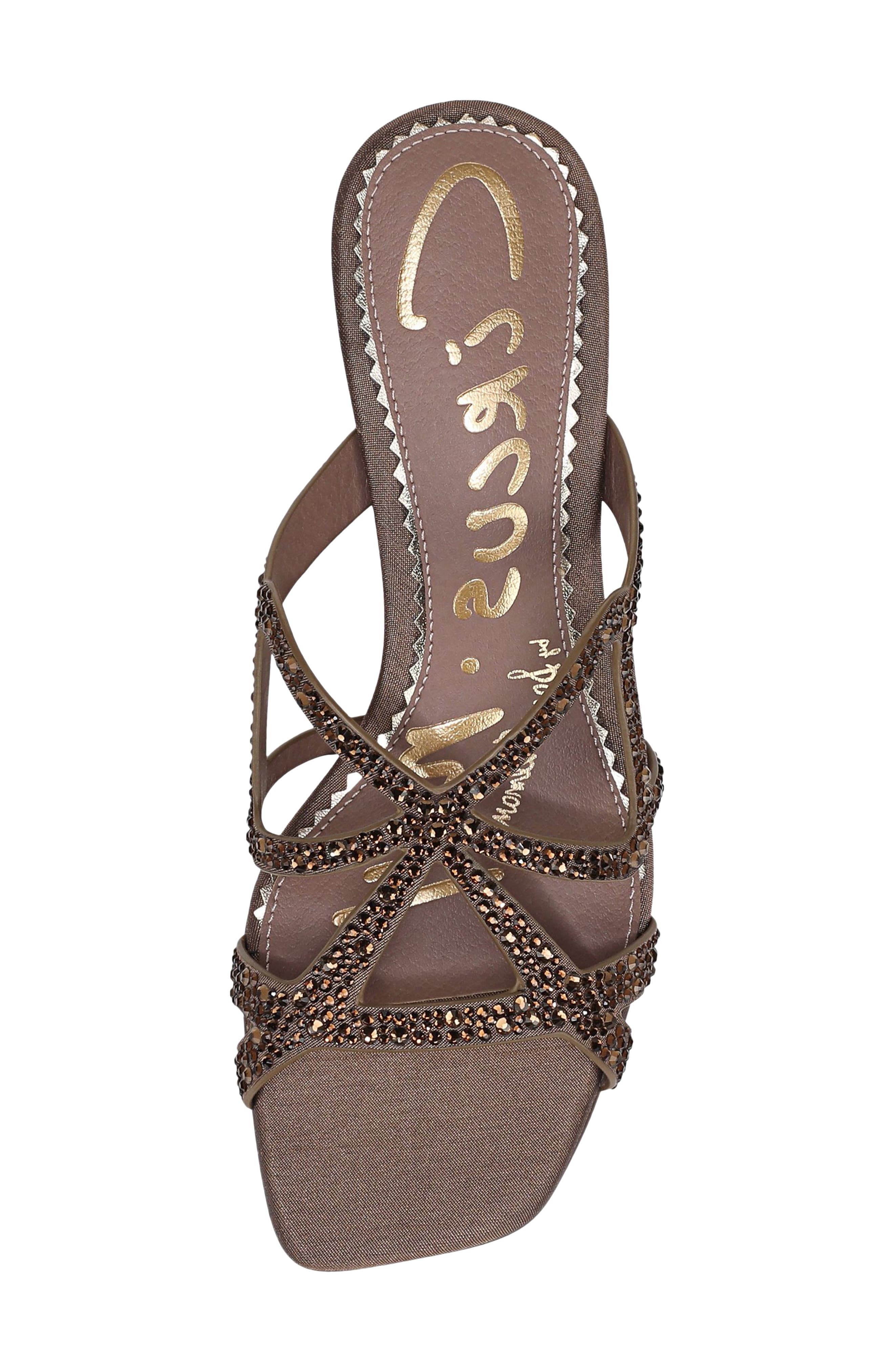 Circus NY by Sam Edelman Justine Kitten Heel Sandal, Alternate, color, Bronze