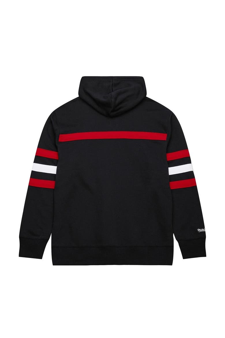 Men's Mitchell & Ness Black New Jersey Devils Head Coach Slogan Pullover Hoodie, Alternate, color, Black