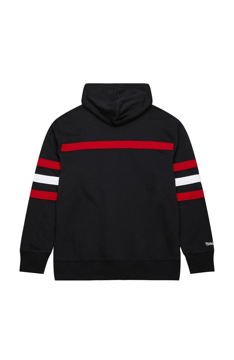 Mitchell & Ness Men's Mitchell & Ness Black New Jersey Devils Head Coach Slogan Pullover Hoodie, Alternate, color, Black