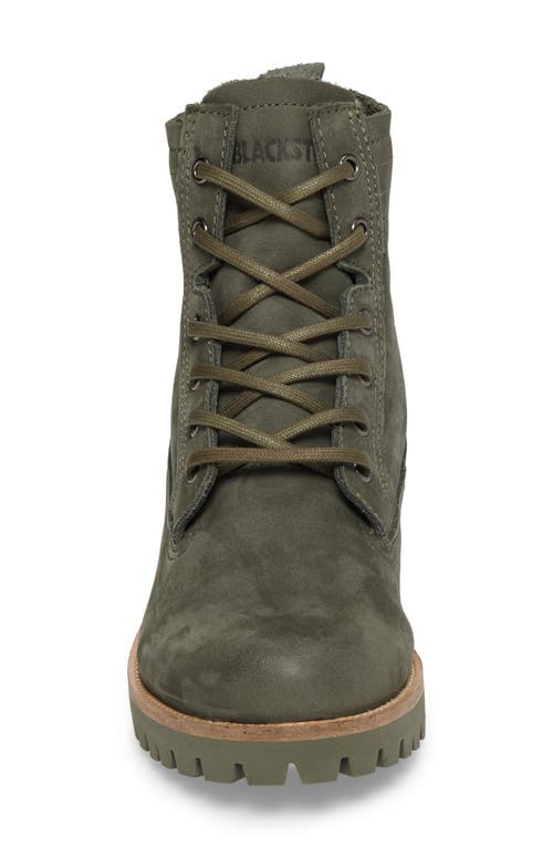 Blackstone Ol23 Lace-up Boot In Gray
