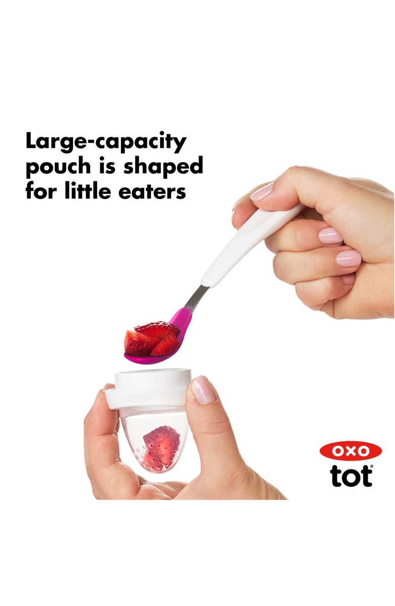 OXO 2-Pack Tot Silicone Self-Feeders, Alternate, color, 