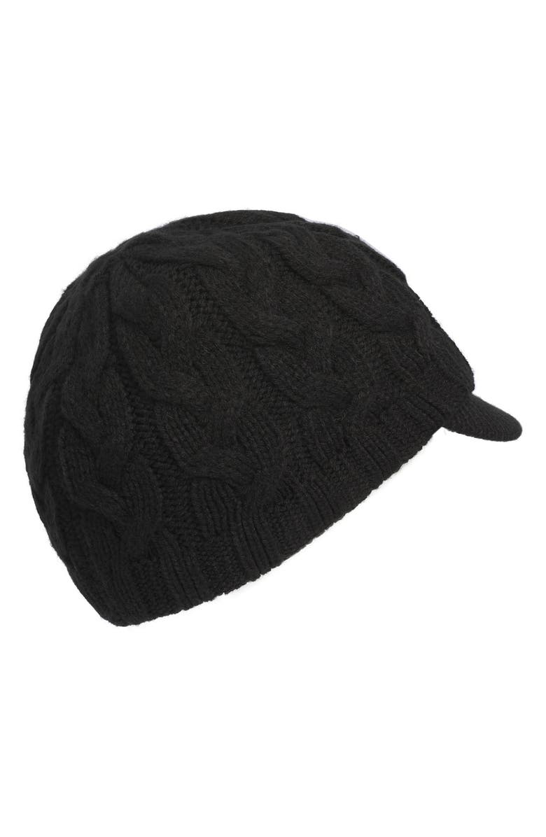 adidas Crystal Brimmer Cable Knit Cap, Alternate, color,