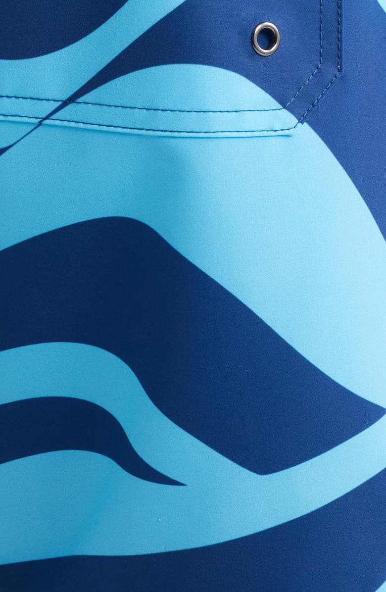 MAVRANS Wave Waterproof Swim Trunks, Alternate, color, Blue