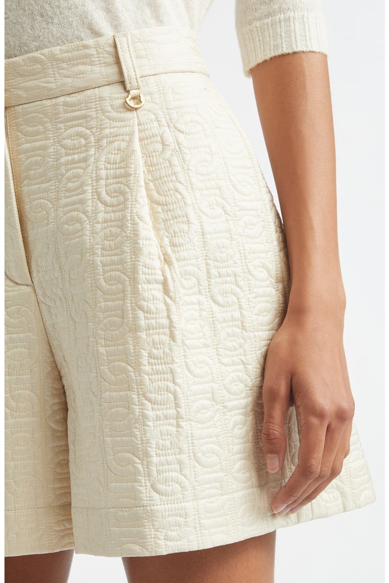 Quilted Nylon Shorts, Alternate, color, BEIGE