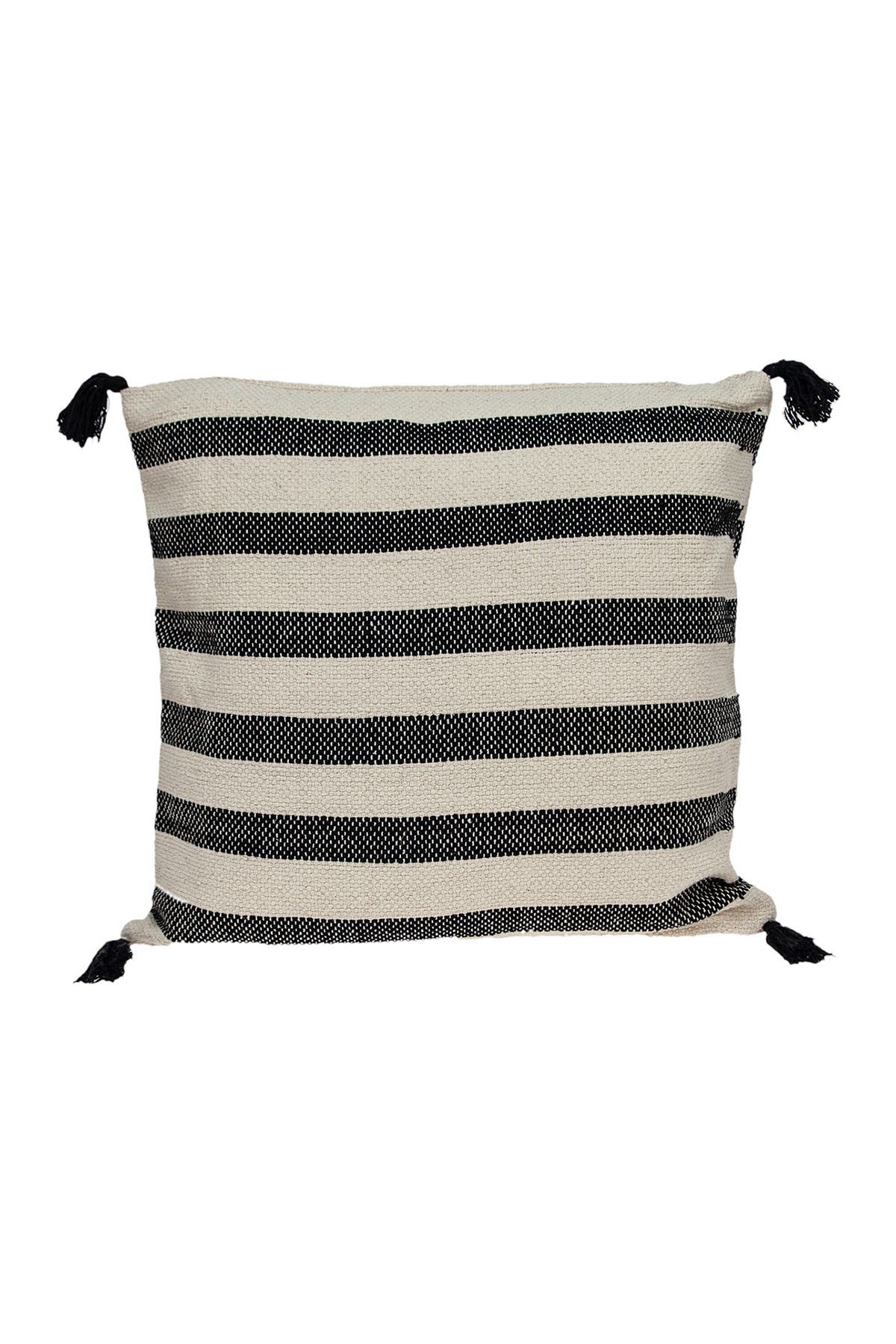 PARKLAND COLLECTION Cruza Transitional Beige Throw Pillow