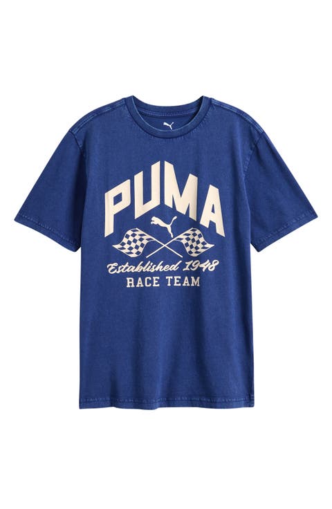 Kids' Moto Graphic Cotton T-Shirt (Big Kid)